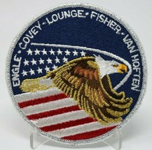 NASA STS-51-I PATCH Engle Covey Lounge Fisher Van Hoften 4&quot; Patch - $9.87