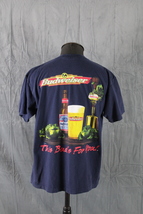 Vintage Graphic T-shirt - Budweiser Bull Frogs - Men&#39;s Extra Large - £39.28 GBP