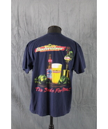 Vintage Graphic T-shirt - Budweiser Bull Frogs - Men&#39;s Extra Large - £39.35 GBP
