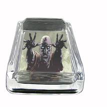 Glass Square Ashtray the 3rd Zombie Design-004 Walking Dead Gothic Horror Undead - $49.45