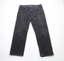 Vintage Levis 505 Mens 42x30 Distressed Regular Fit Straight Leg Denim Jeans USA - £47.27 GBP