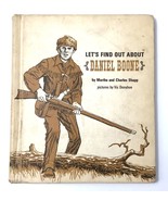 Let&#39;s Find Out About Daniel Boone Book By Martha &amp; Charles Shapp 1967 - £9.43 GBP
