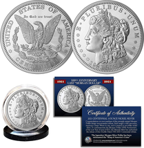 100th Anniversary of the Final Morgan Silver Dollar Coin with Certificate - £15.54 GBP
