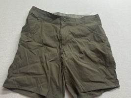 Kuhl Renegade Shorts Mens 34 Olive Green Cargo Outdoor Casual Camp Hike Travel - £29.78 GBP