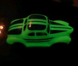 Vintage TYCO 1940 FORD COUPE NITE GLOW 440X2 HO SLOT CAR Tested Works &amp; ... - $35.95