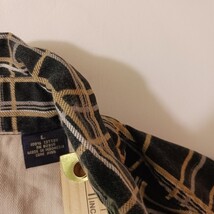 Ivy Crew Classics Mens Cotton Black & Yellow Plaid Button-Down Collar Shirt Sz L image 4