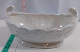 candy dish, nut dish gravy boat hand crafted cerminic used very good - $9.90