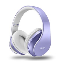 Bluetooth Headphones Over-Ear, Foldable Wireless And Wired Stereo Headset Micro  - £34.47 GBP