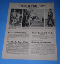 Dyrol Burleson John Lawlor Track &amp; Field News Magazine Vintage April 195... - £23.58 GBP