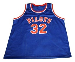 Jason Kidd Custom Pilots High School Basketball Jersey New Sewn Blue Any Size - £28.03 GBP+