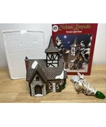 VINTAGE RARE 90S DICKENS KEEPSAKE &quot;CHURCH&quot; PORCELAIN LIGHTED BUILDING 1996 - £26.41 GBP