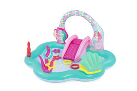 Little Mermaid Inflatable Kids Water Play Center - £50.90 GBP