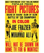 Archive Cinema 'Ali vs Frazier Heavyweight Championship Match' Poster, 2... - $20.53