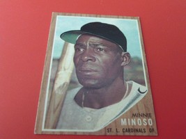  1962 Topps # 28 Minnie Minoso Cardinals ... - £303.36 GBP