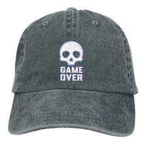 Pure Color  Game Over Women&#39;s Hat   Baseball Caps Meme Peaked Cap - £85.30 GBP