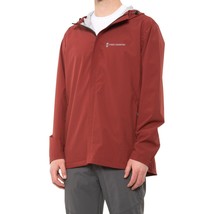 Free Country Men&#39;s Spectator Hooded Performance Jacket Water Proof Red Rock XL - £31.44 GBP