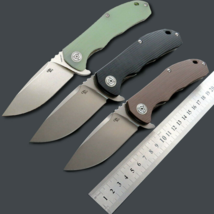 Folding Pocket Knife | D2 Blade Steel | G10 Handle | 2 Row Ceramic Ball Bearings - £31.86 GBP