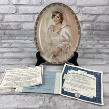 Bradford Exchange The Peoples Princess Diana Queen Of Our Hearts Plate COA - $13.21