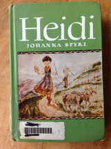 1945 Hardcover Heidi by Johanna Spyri Illustrated William Sharp EX Library - $8.49
