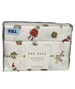 Rae Dunn Christmas Full Sheet Set African American Santa Mrs Claus Holiday - $44.99