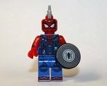 Spider-Punk Spider-Man Spider-Verse Custom Minifigure - £3.41 GBP