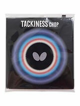 Butterfly Table Tennis Rubber Takinesu/CHOP Adhesive Black Thickness 05450 - £32.25 GBP