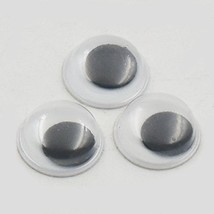 Fujiyuan 500 Sets Toy Rubber Eyes White with black for Bear Doll Animal ... - $6.85