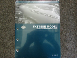 2007 Harley Davidson Fxstsse Parts Catalog Manual Factory Oem Book New 07 - $100.22