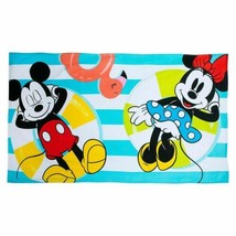 Disney Mickey Mouse and Minnie Summer Fun Beach Towel - $39.54