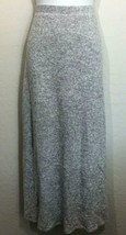 Concepts New York Womens Gray Heathered Long Modest Elastic Waist Skirt ... - £23.49 GBP