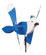 BLUE JAY WIND SPINNER Amish Handmade Whirlybird Weather Resistant Whirli... - £67.71 GBP