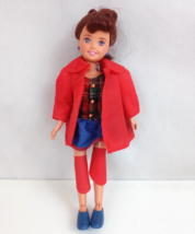 Vintage 1995 Mattel Barbie &amp; Friends Articulated 8&quot; Doll W/ Original Outfit Rare - £15.28 GBP