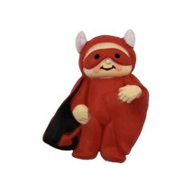 Fun World HALLOWEEN Devil TRICK OR TREATER Pin Brooch Red Costume Vintage - $128.98 MXN