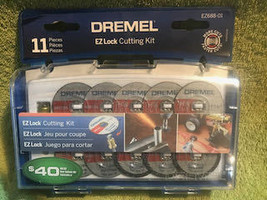 Dremel 11- piece EZ - lock cutting kit - £15.00 GBP