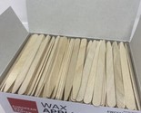 Wax Applicator Sticks Precision Blade for Waxing Hair Removal 4.5&quot; Box o... - £22.90 GBP