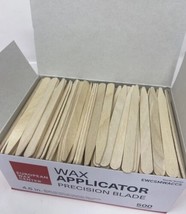 Wax Applicator Sticks Precision Blade for Waxing Hair Removal 4.5&quot; Box o... - $28.66