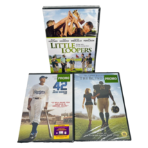 Little Loopers 42 Jackie Robinson Story The Blind Side Dvd Sports Pack Widescree - $24.99