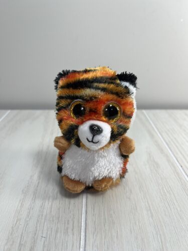 Keel Toys Mini Motsu Eden Tiger small mini 4 plush beanbag glitter eyes