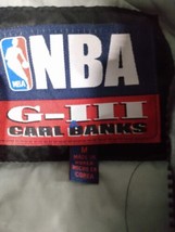 Vintage NBA G-III Spurs Jacket Carl Banks Adult Med. Puffer Varsity Neve... - £78.36 GBP