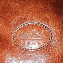 Bayfield Leather Men's Toiletries Bag Zipper Brown image 3