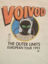 1993 VOIVOD The Outer limits European Tour Vintage T-shirt - £395.68 GBP