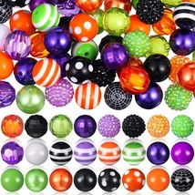 Bubblegum Beads Halloween Wholesale Chunky Mixed Set Bulk 100pc Assorted Lot - £29.61 GBP