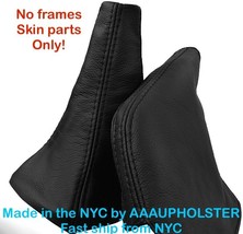 FOR TOYOTA SUPRA MK3 1986-1992 MANUAL BLACK PVC LEATHER SHIFT E BRAKE BO... - $23.36