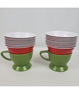 Vintage Mid Century Coffee Cup Holders w/ Red Solo Cups SET OF 2 - $111.59 MXN Vintage Mid Century Coffee Cup Holders w/ Red Solo Cups SET OF 2 - $111.59 MXN