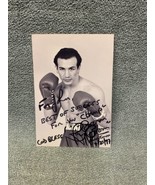 Autographed Photograph Boxer Book Boom Mancini  KG - $24.75