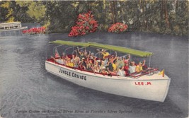 Silver Springs Fl Jungle Cruise Et Scenic Sub #2 Boats Lotof 2 Postcards c194... - £8.40 GBP