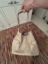 Suarez Bone Leather Women’s Shoulder Bag &amp; Pouch Available Until  - $210.08 CAD