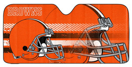Cleveland Browns Auto Sun Shade - 59"x27" - $1,125.11 MXN