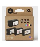 936XL 936 Ink Cartridges Combo Pack (4-Pack) Black, Cyan, Magenta, Yellow - $70.30