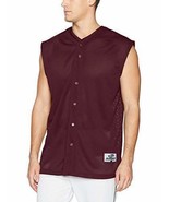 Intensity Men&#39;s Offshade Pro Mesh Sleeveless Baseball Top, Maroon, Large... - $14.62